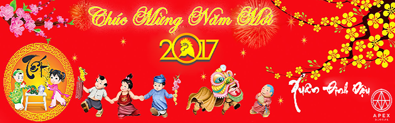 Chúc mừng năm mới Tết Nguyên Đán Đinh Dậu 2017