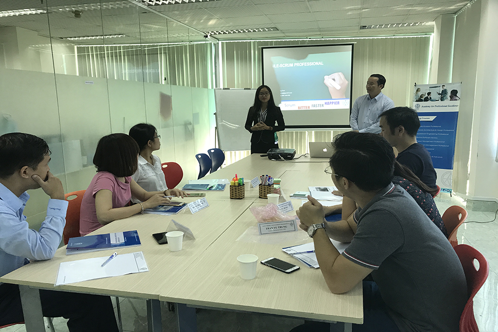 Khai giảng khóa học Agile Scrum Professional