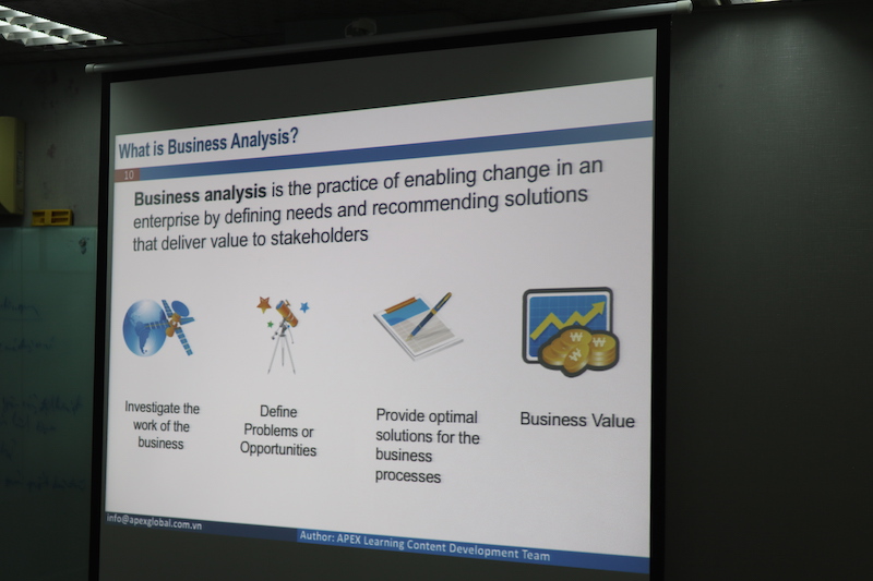 Năng lực phát triển Business Case