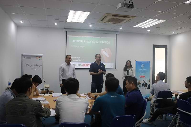 Khai giảng khoá học Business Analysis in Practice cho DMS Pro