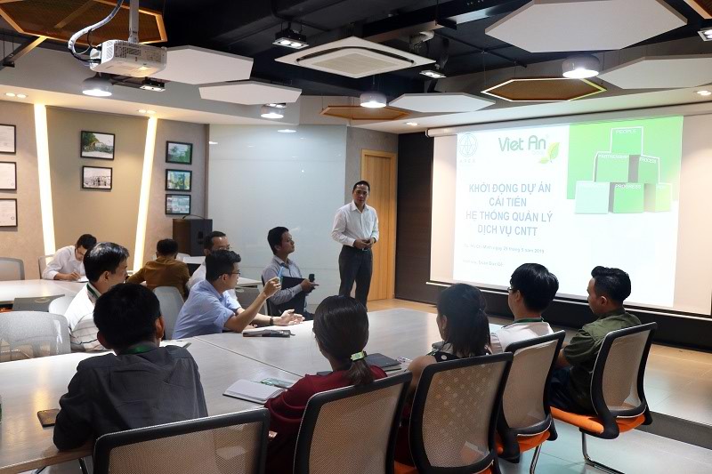 Khởi động dự án tư vấn Cải tiến Hệ thống Quản lý Dịch vụ CNTT cho tập đoàn Việt An