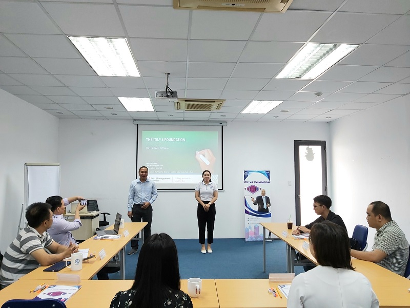 Giảng dạy khóa đào tạo ITIL 4 Foundation Public tại Hồ Chí Minh