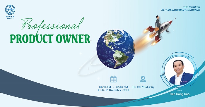 Chiêu sinh Khoá đào tạo Professional Product Owner tại TP.HCM