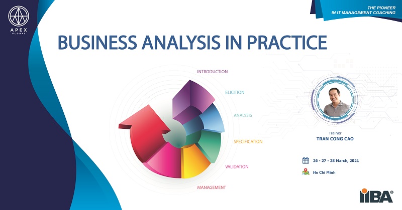 Chiêu sinh khoá đào tạo Business Analysis in Practice tháng 03/2021– Tp.HCM