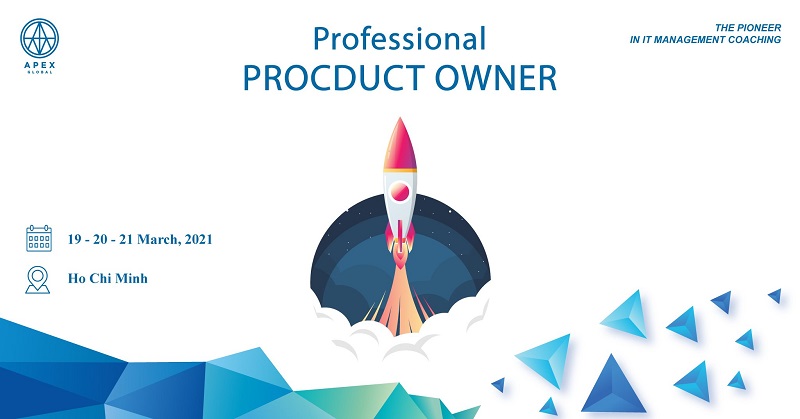 Chiêu sinh Khoá đào tạo Professional Product Owner tại TP.HCM