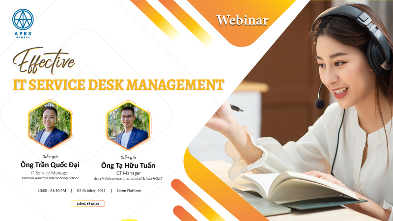 Webinar Quản lý Dịch vụ CNTT Hiệu quả