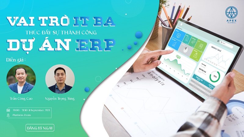 Vai trò IT Business Analyst thúc đẩy sự thành công dự án ERP