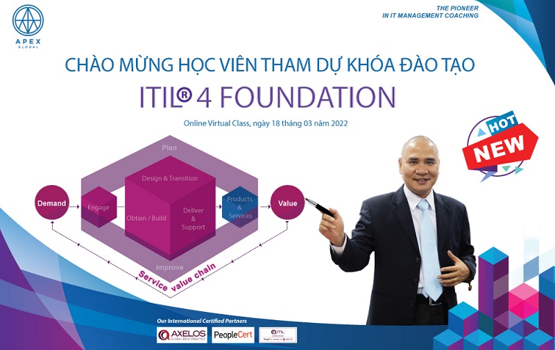 Khai giảng khóa đào tạo ITIL 4 Foundation tháng 03/2022