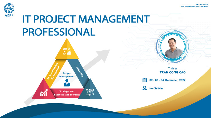 Chiêu sinh khóa IT Project Management Professional tháng 12/2022