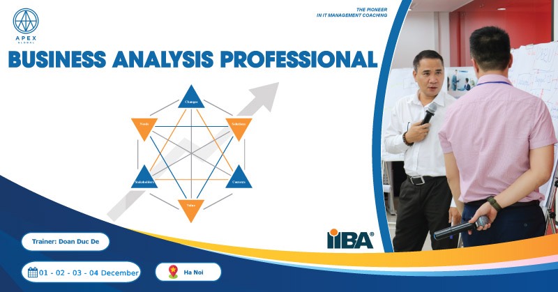 Chiêu sinh khoá đào tạo Business Analysis Professional cuối cùng trong năm 2022 (Hà Nội)