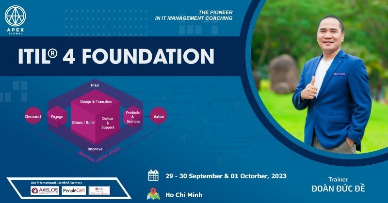 Trở thành chuyên gia quản lý dịch vụ CNTT với khoá học ITIL 4 Foundation