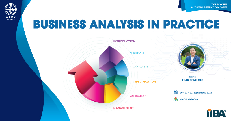 Chiêu sinh khoá đào tạo Business Analysis in Practice tháng 09/2024 – Tp.HCM