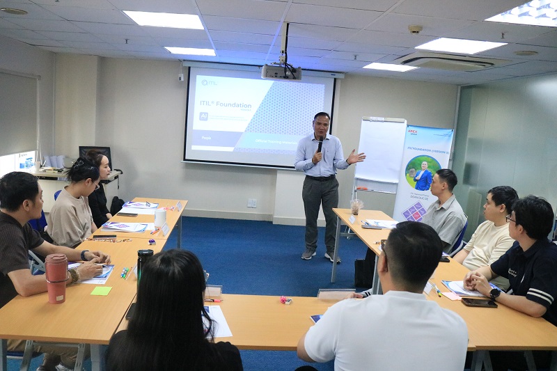 Khai giảng khóa ITIL Foundation (Version 5) tháng 08/2026 tại HCM